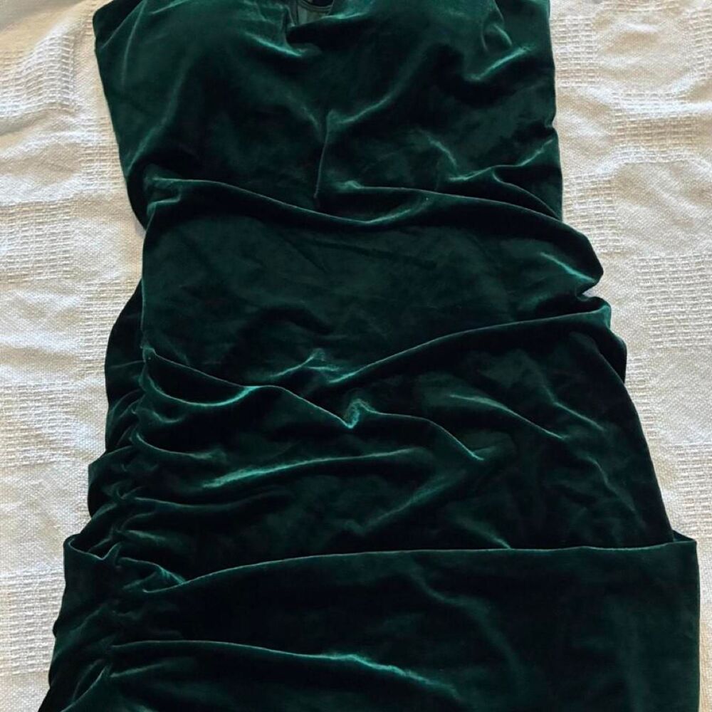 Klassy-network Women's Green Dress